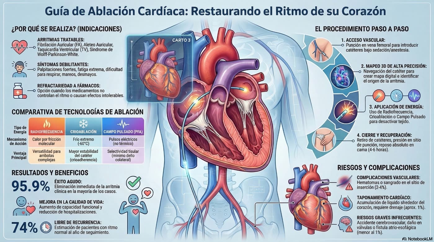 Guía de Ablación Cardíaca: Restaurando el Ritmo de su Corazón
