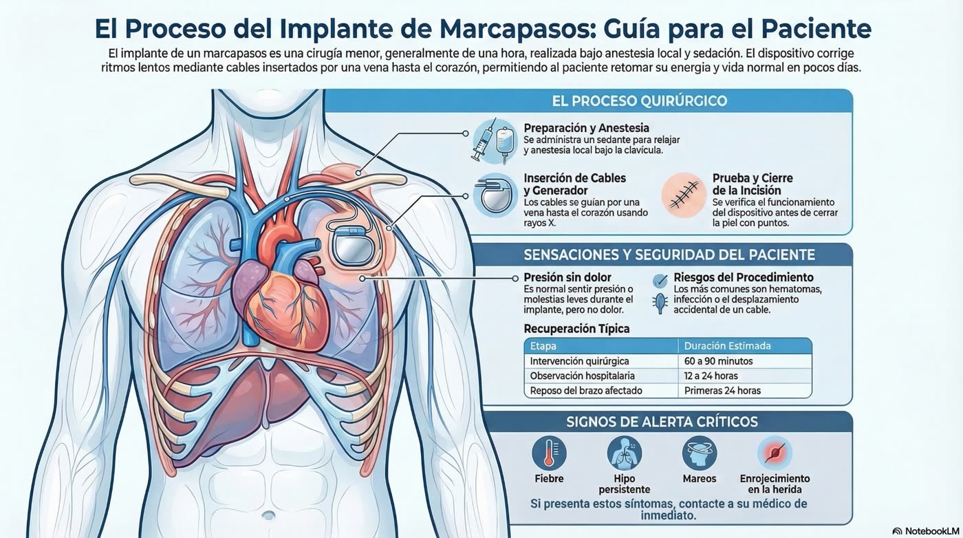 El Proceso del Implante de Marcapasos: Guía para el Paciente