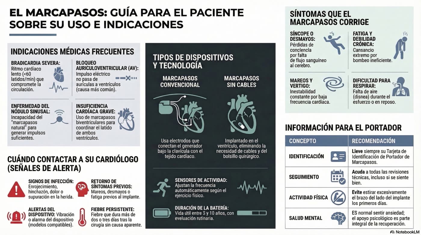 El Marcapasos: Guía para el Paciente sobre su Uso e Indicaciones